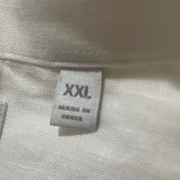 Baird McNutt White Button-Up Shirt 100%Linen - Picture 13 of 13